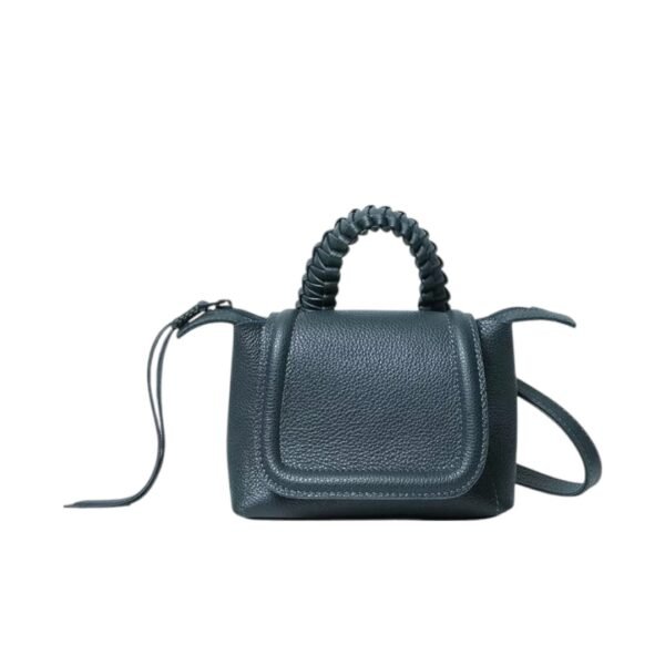 Costeo Leather Cross Body Bag with Suede Lining